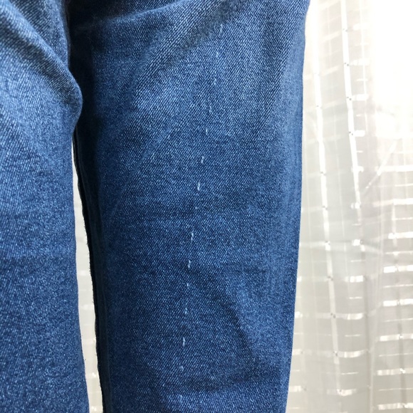 Bershka Distress Denim Overall Small - Picture 7 of 8